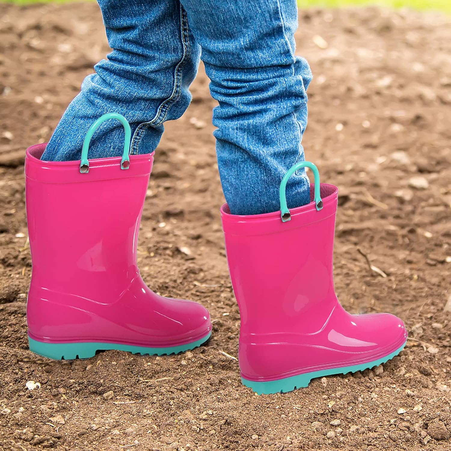 Lightweight kids rain boots Clearance