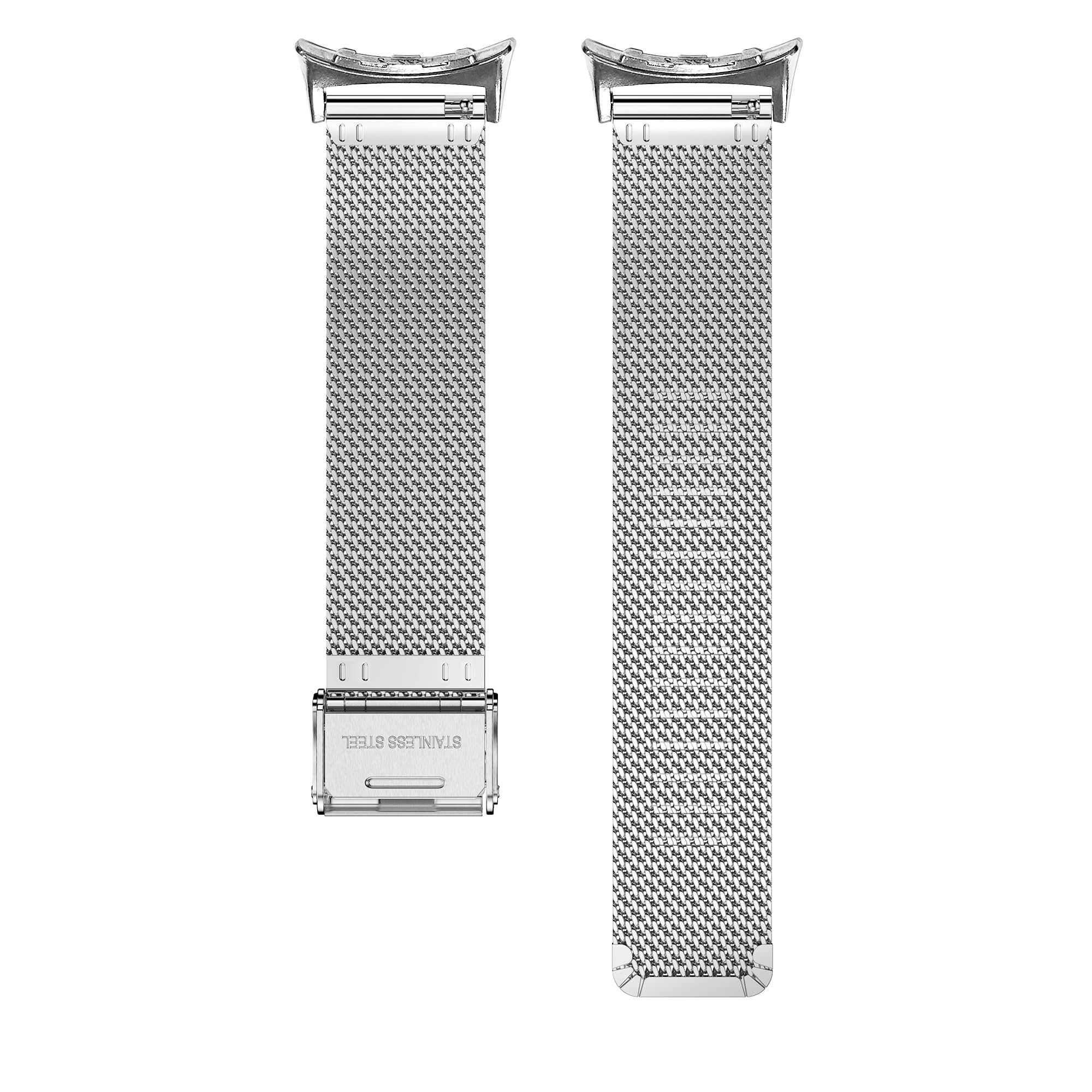 Bracelet de rechange pour Pixel Watch 3, maille en acier inoxydable pour homme et femme, accessoire de rechange compatible avec Google 45 mm