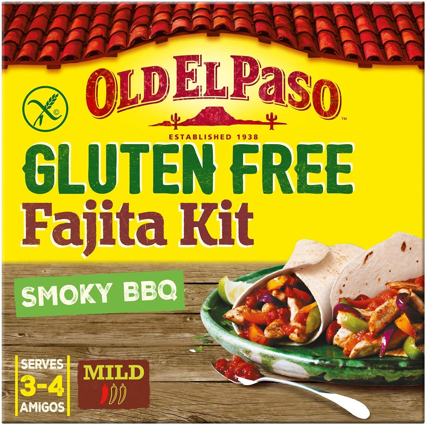 Old El Paso Fajita Kit Smoky BBQ Gluten Free