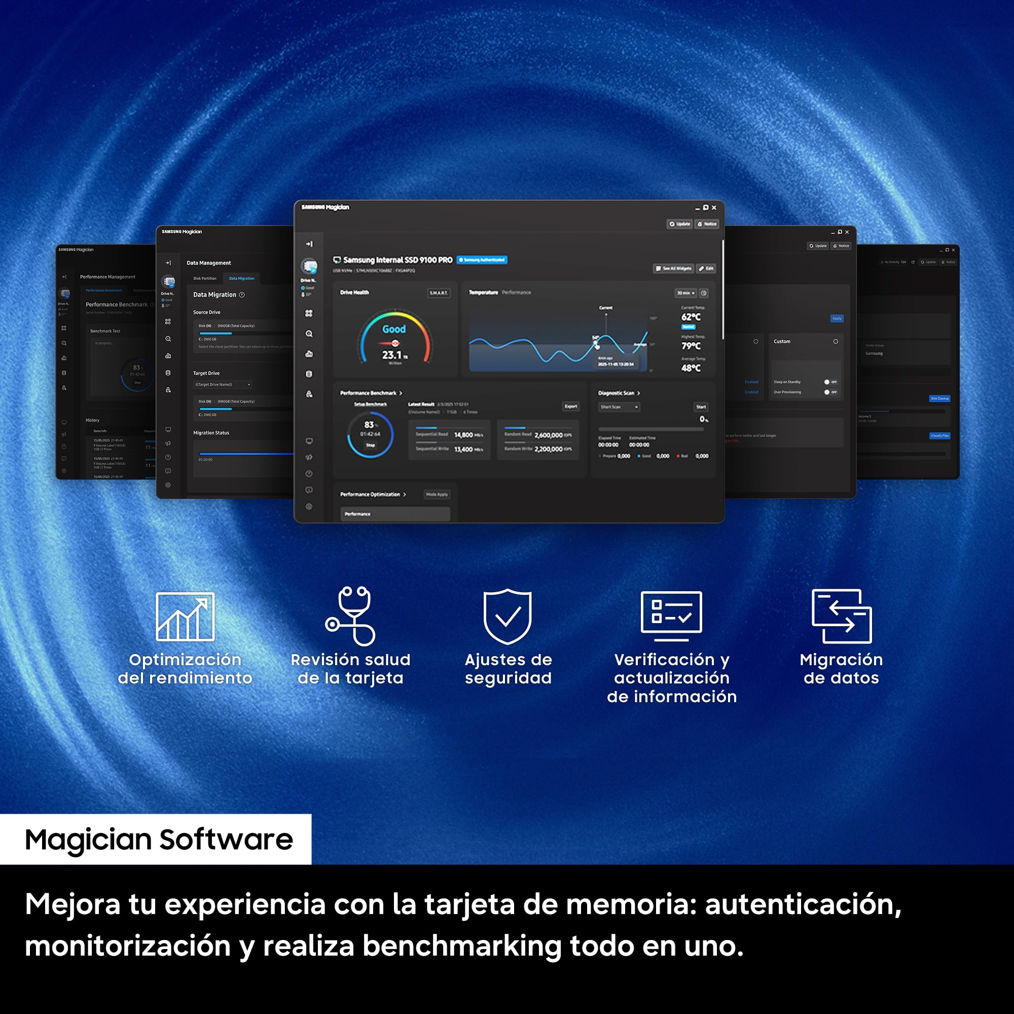 Samsung T7 Tarjeta microSD, 512 GB, UHS-I U3, Full HD y 4K UHD | Tarjeta de Memoria para Juegos en Smartphone, Tableta y Consola Portátil, Velocidad de Lectura 170 MB/s, MB-MB512T/WW