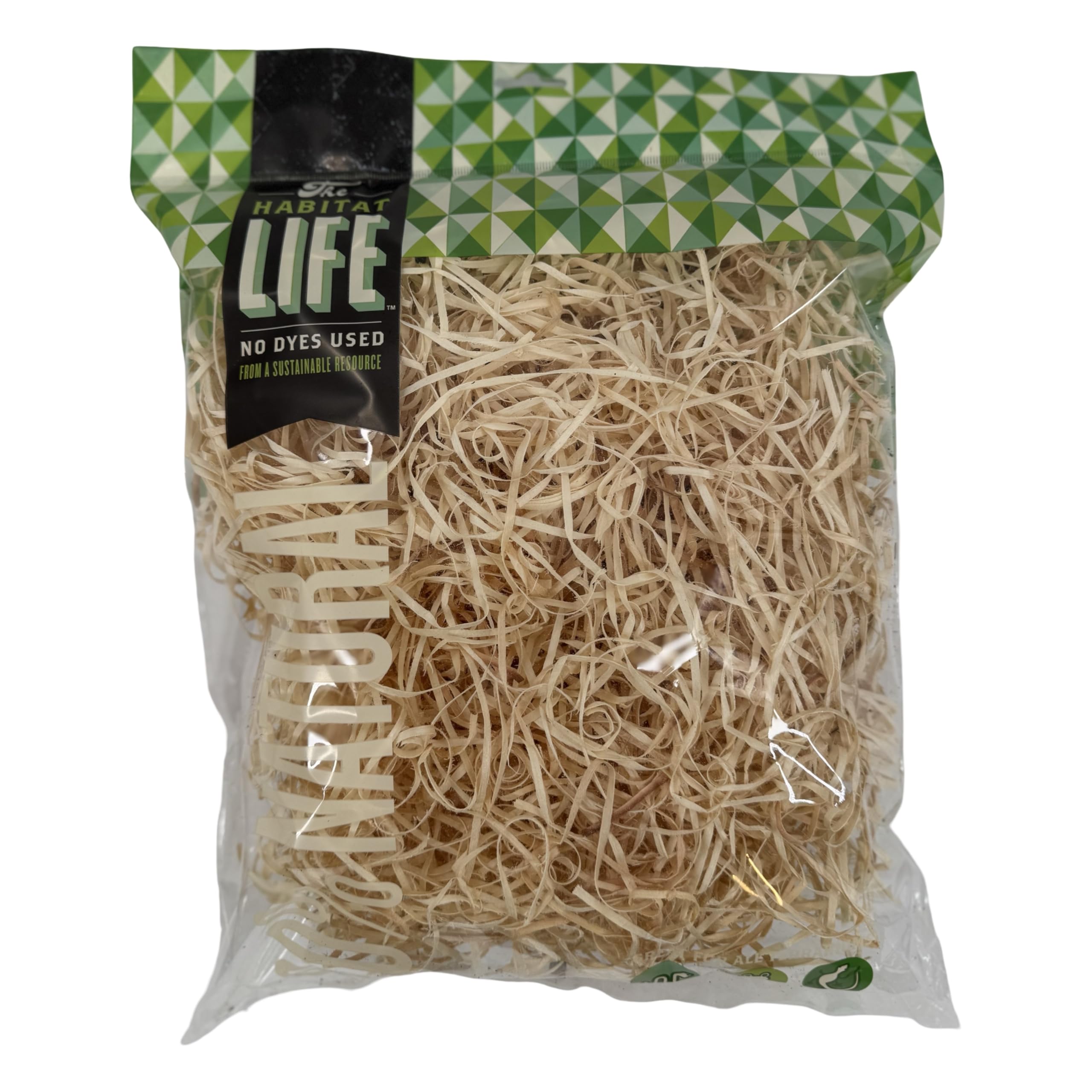 Excelsior naturel découpé en ruban The Habitat Life pour rongeurs
