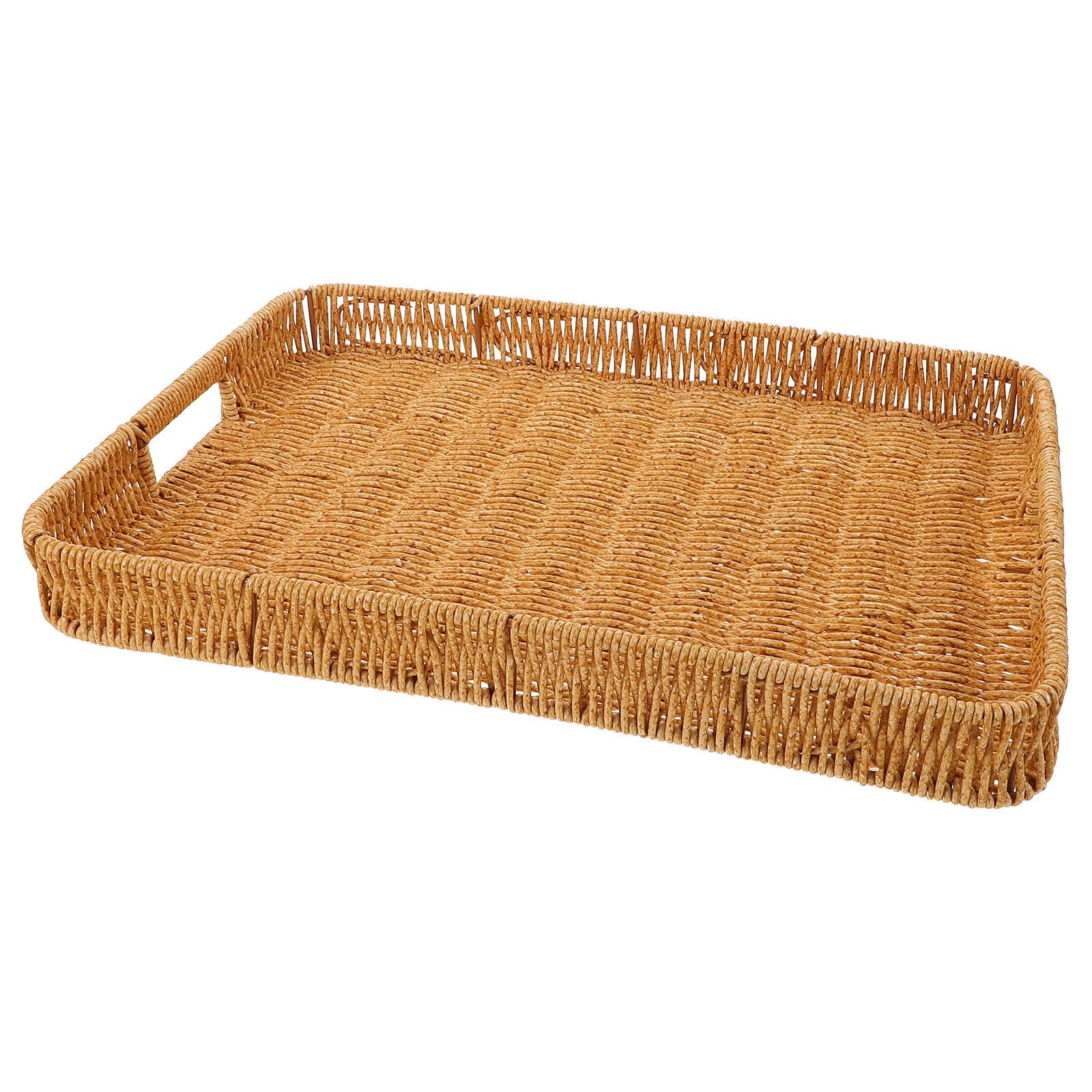 Cesta de almacenamiento de plástico STOBAZA para organizar maquillaje y accesorios de mesa