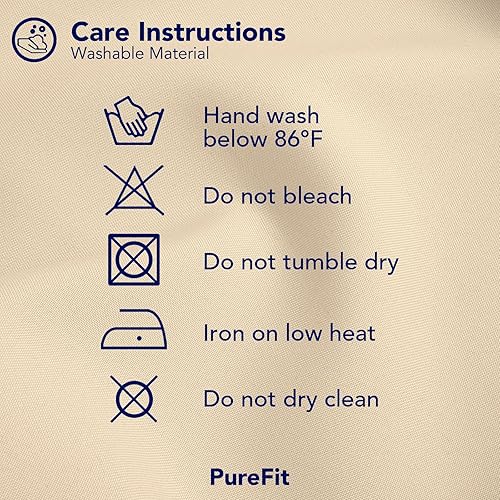 Miniatura 8 de PureFit Cortinas de exterior para patio desmontable, con pestañas adhesivas, impermeables, resistentes a la intemperie, a los rayos UV y a la