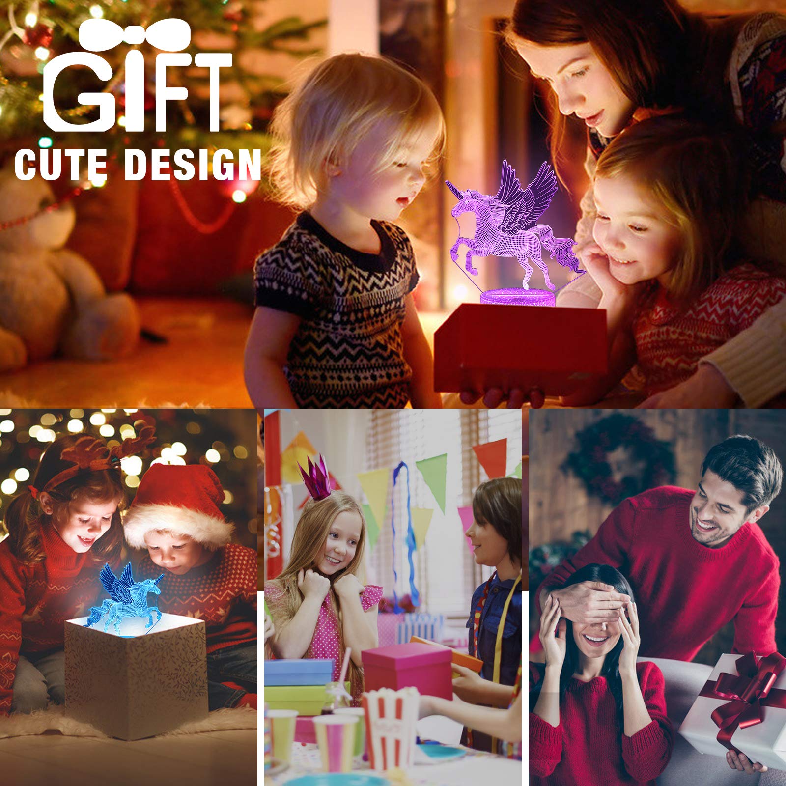 Amazon.co.jp: ZOKEA ユニコーンおもちゃ ユニコーンギフト