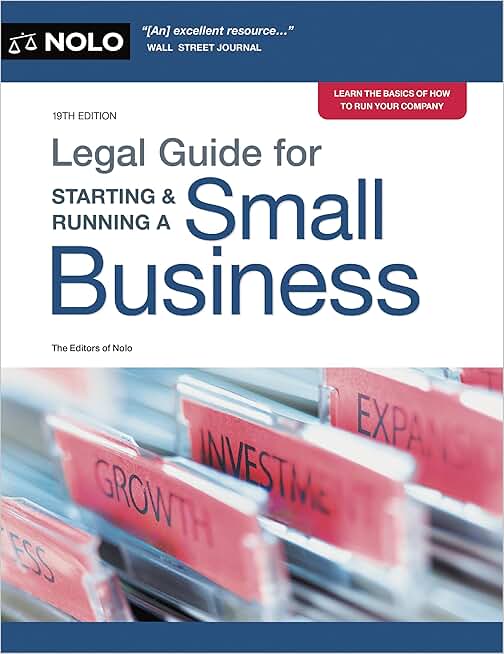Legal Guide for Starting &amp; Running a Small Business