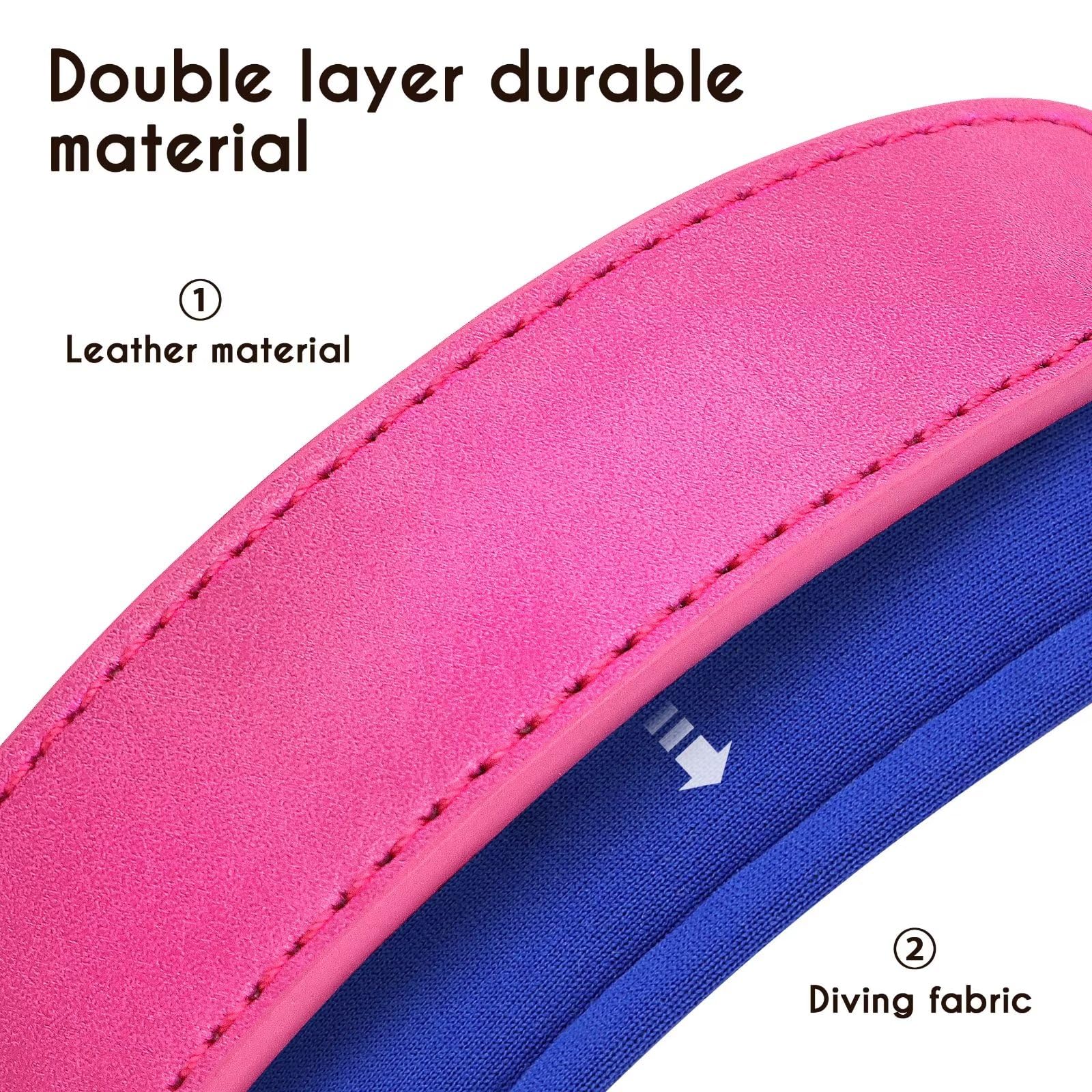 Beirui Conjunto De Collar Y Correa De Perro Personalizado Para Perros Pequeños Y Medianos Grandes, Collar De Perro Femenino De Flores Lindo Nombre De Mascota Personalizado Con Correa A Juego,L