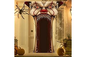 Joker Clown Banner Halloween Decorations
