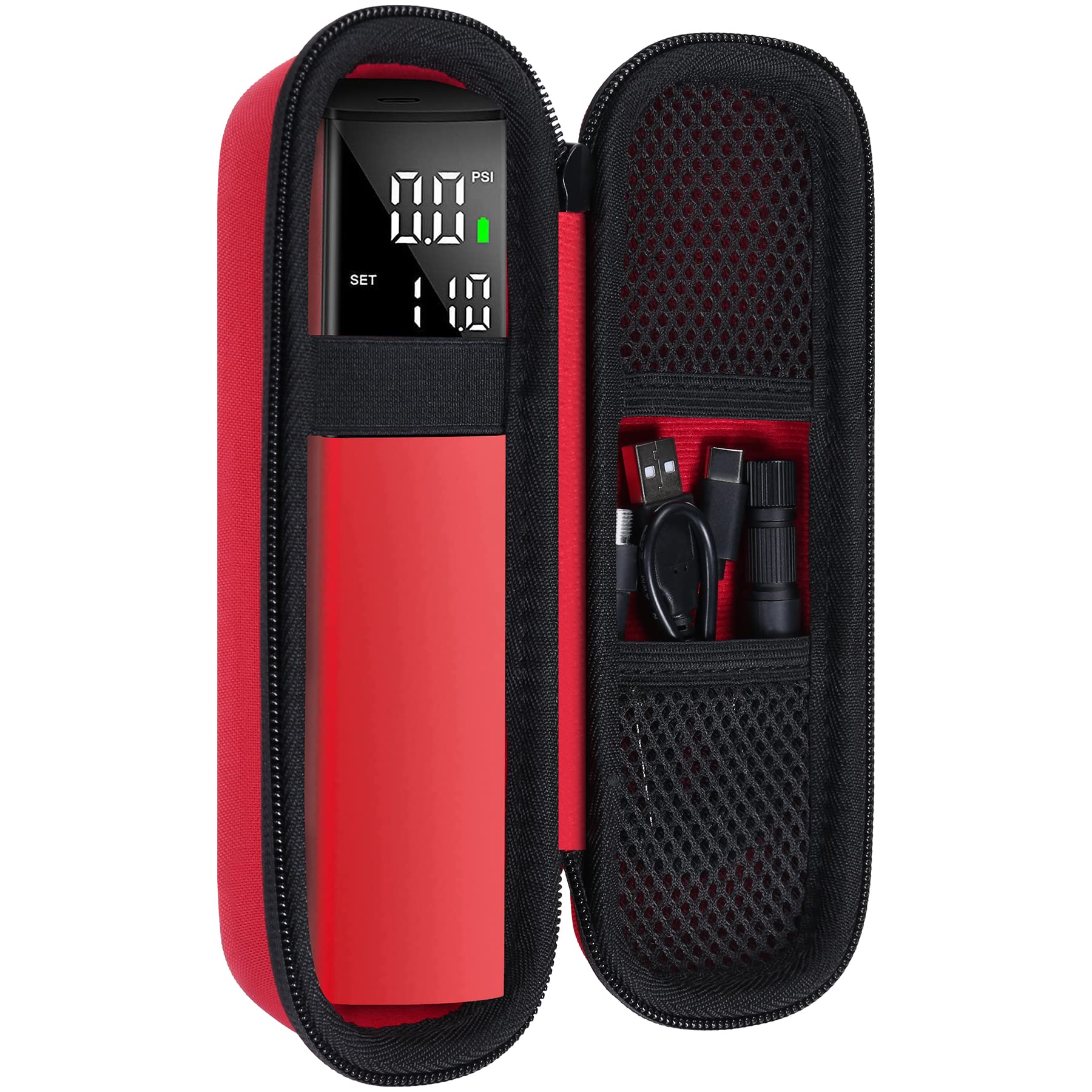 co2CREA Hard Case Compatible with Pumteck Electric Ball Pump Smart Air Pump Portable Fast Ball Inflation