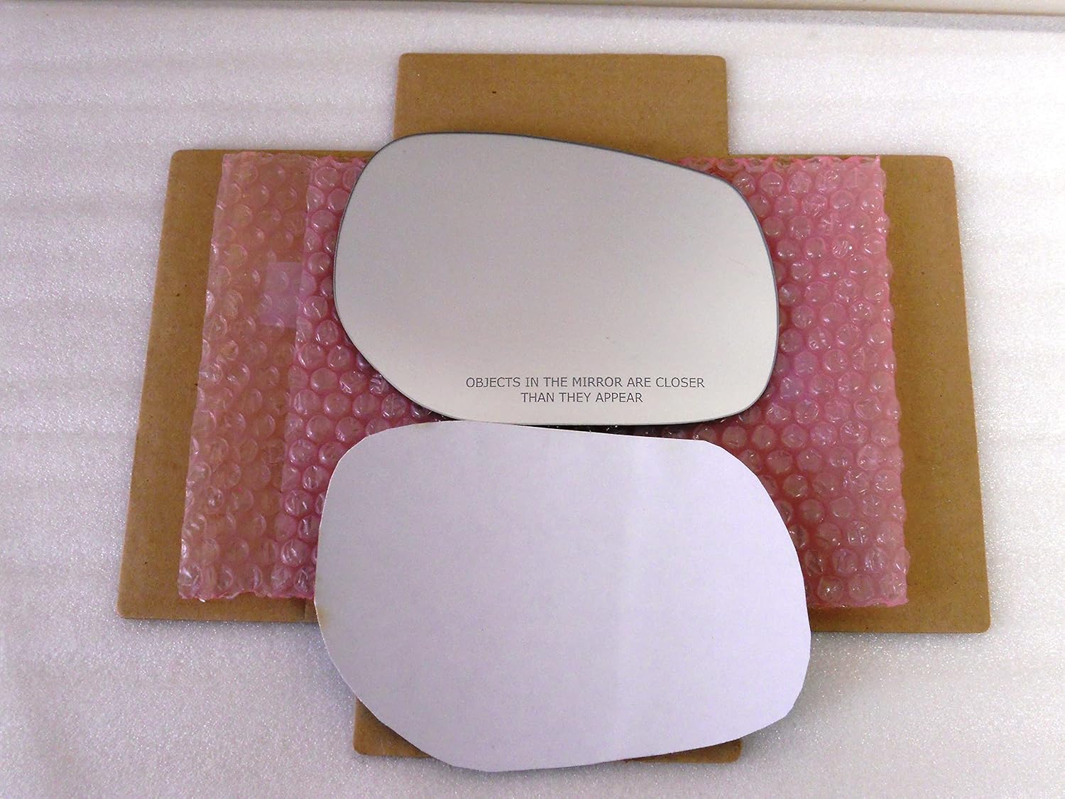 New Replacement Mirror Glass with FULL SIZE ADHESIVE for Infiniti Q50
