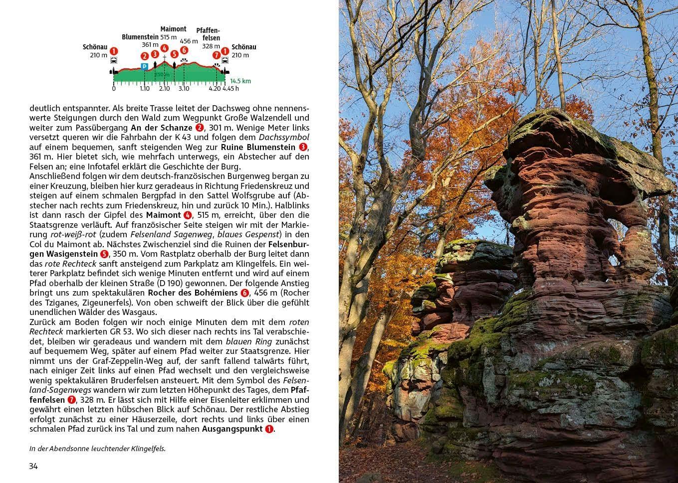 ROTHER Wanderführer Vogesen. 60 Touren zu Panoramagipfeln, Felsen, Seen und Burgen zwischen Elsass und Lothringen: Inkl. Rother App und GPS-Tracks zum Download