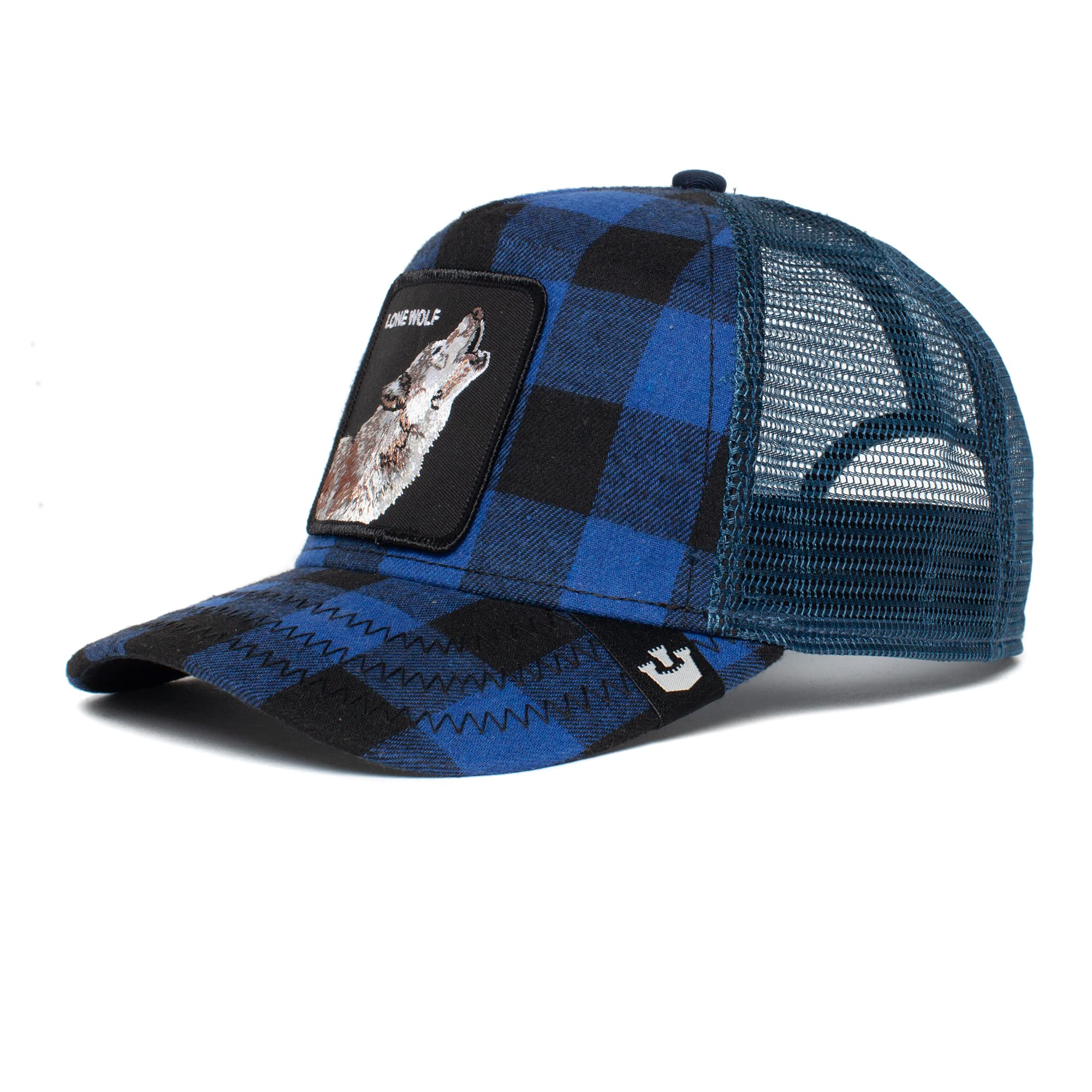 Goorin Bros. Unisex-Adult The Farm Plaid/Wool Unisex Trucker Hat