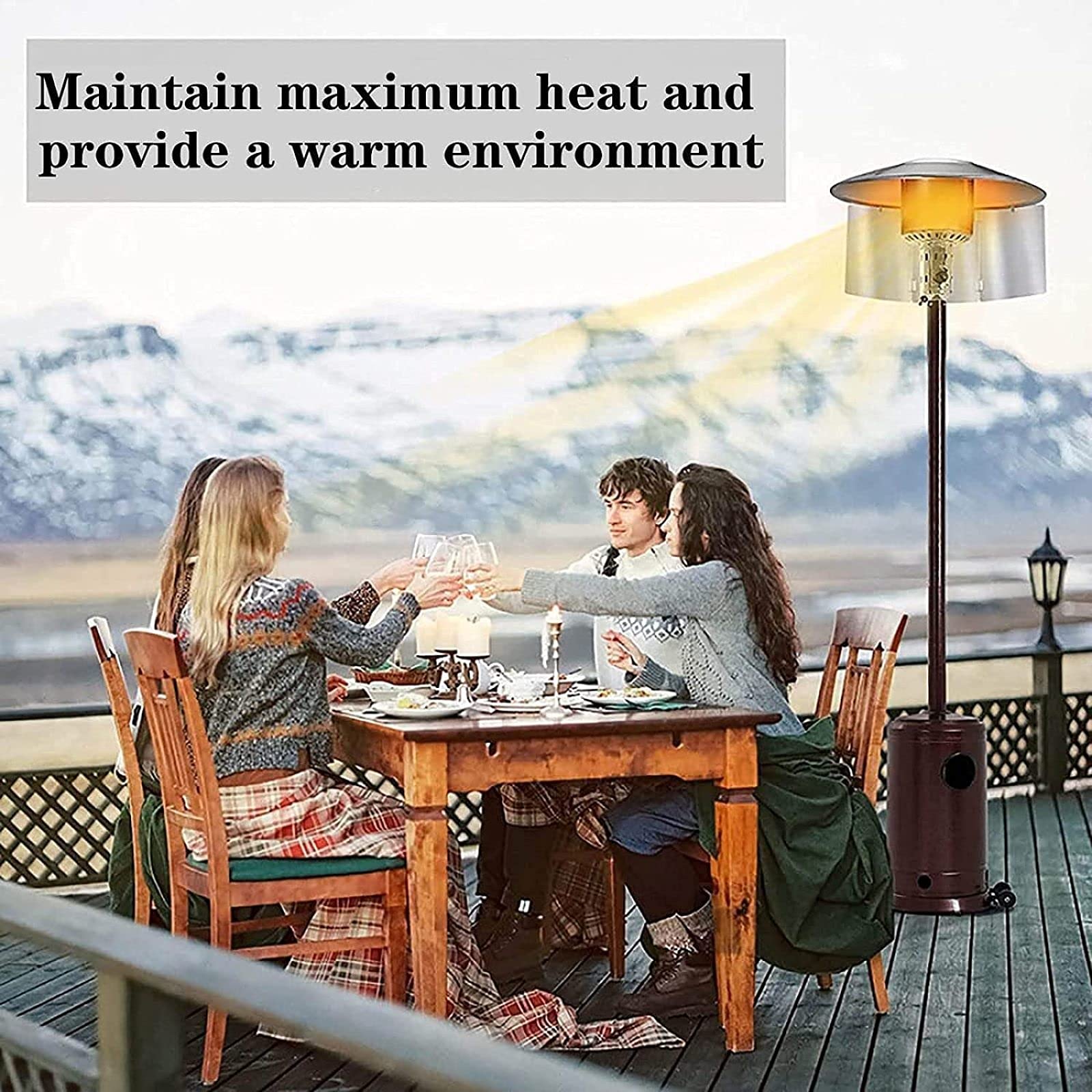 Outdoor Heater Directional Heat Reflector, Aluminum Longboard Heat Focusing Reflector  Deflector for Propane Patio Heaters,Silver(3pcs),Silver(3pcs) :  Amazon.co.uk: Garden