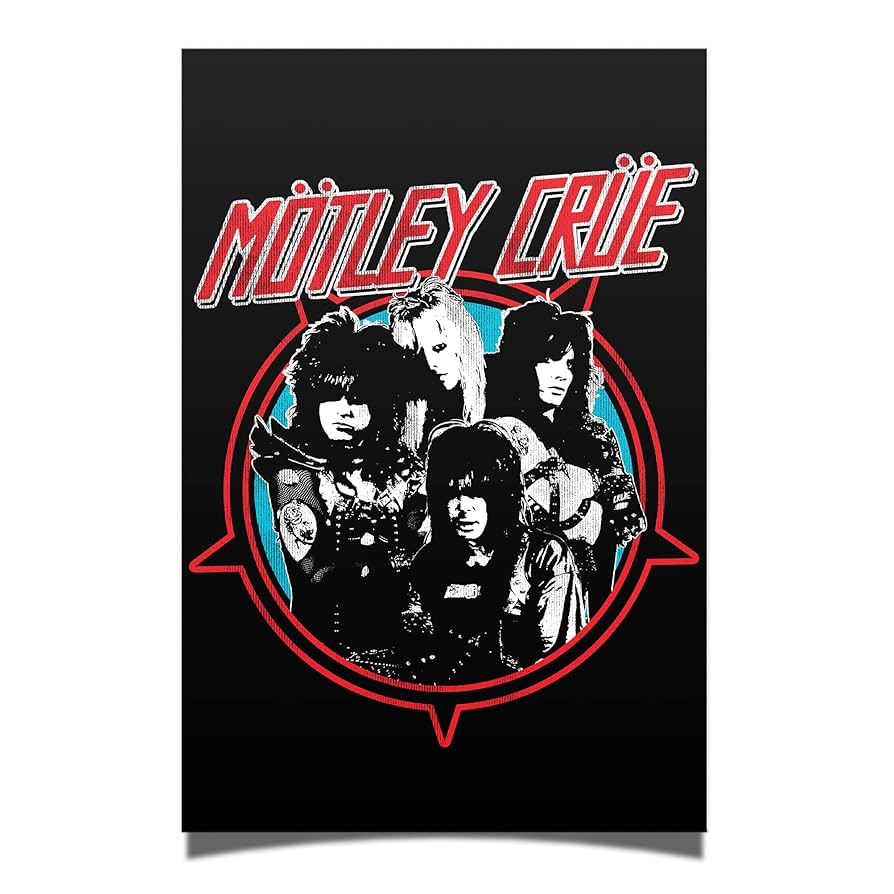 アート・デザイン・音楽 Motley Crue Amazon.com: Motley Crue - Music Poster (Mötley Crüe - The
