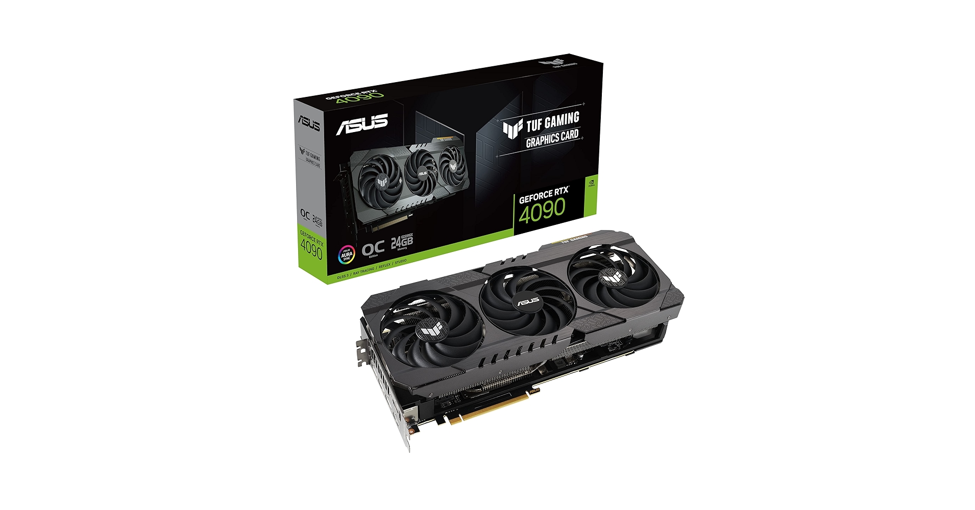 ジャンクGeForce RTX4090 ASUS TUF GAMING 24GB Asus TUF Gaming GeForce RTX 4090 Graphics Card PCIe 4.0 24GB