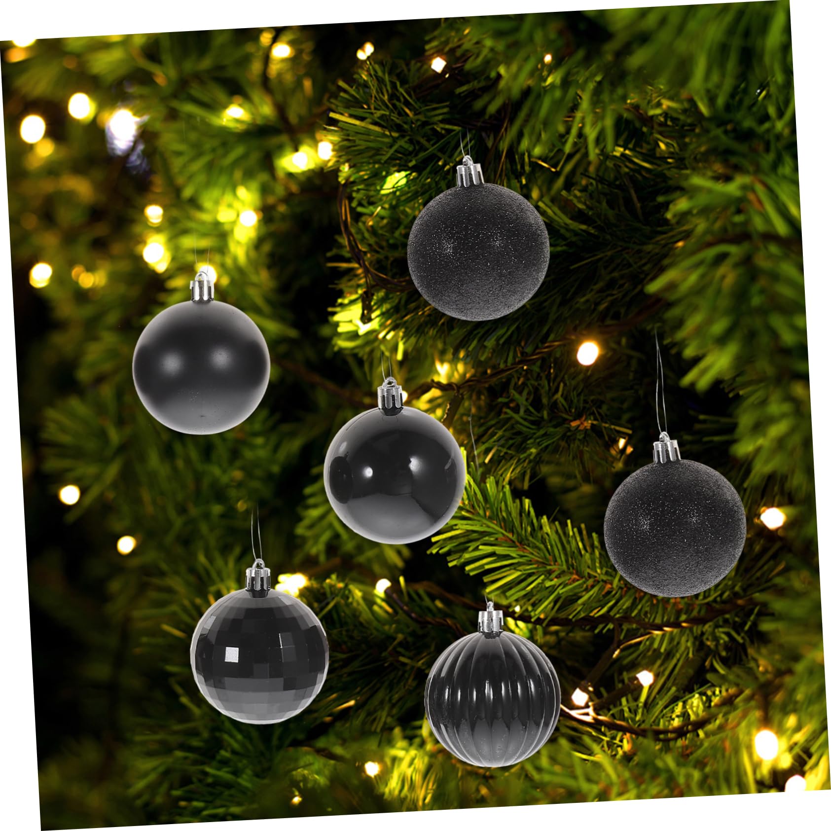36stücke Weihnachtsbaum Hängekugeln Set Aus Weihnachtsbaum Hängeornament Hänge-Dekoration Für Zuhause