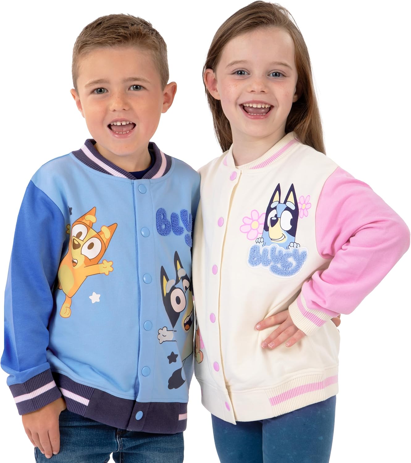 Bluey Jacket, Long Sleeve Boys Jacket, Cotton Bomber Jackets For Boys - Image 5