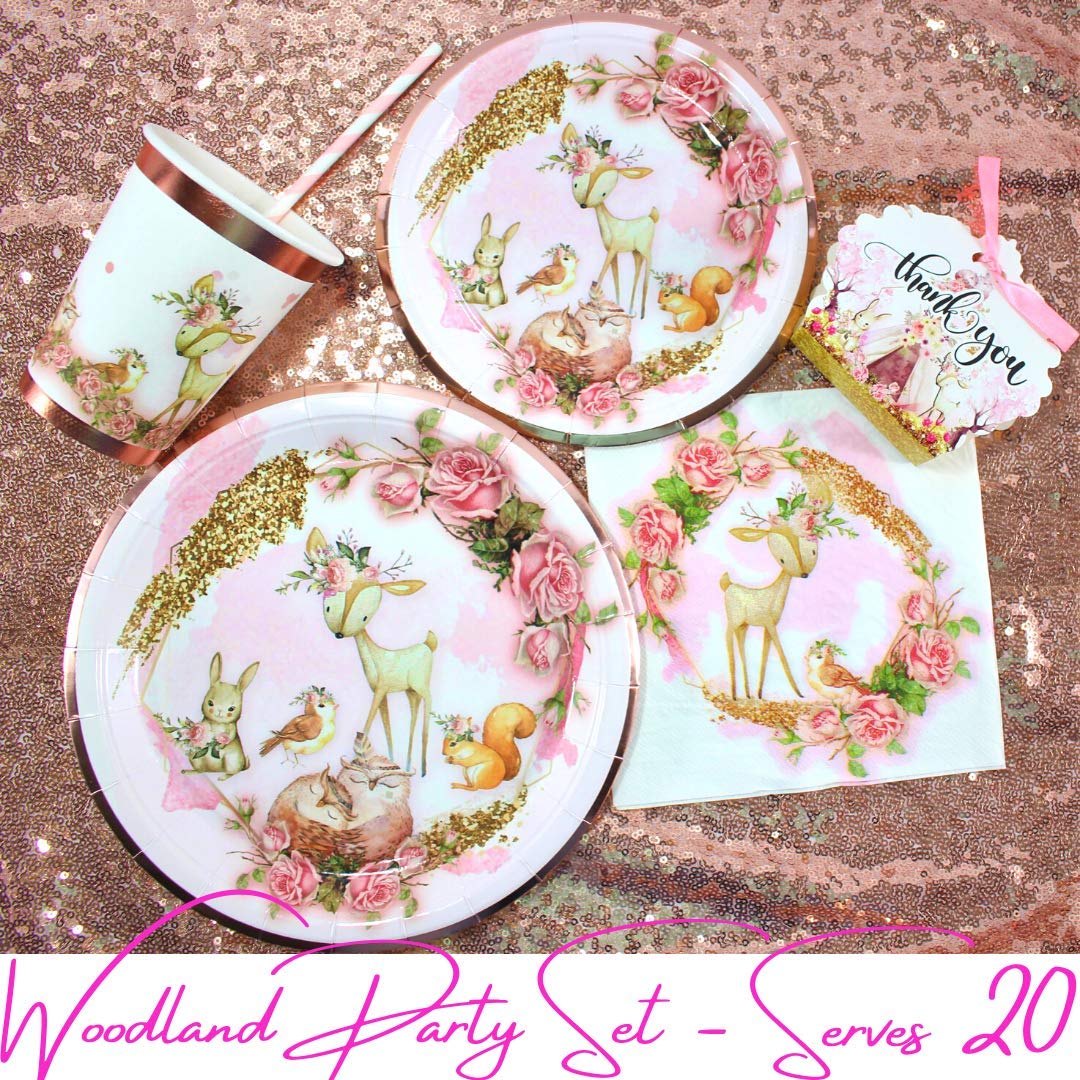 Buy Woodland Baby Shower Decorations Animals Theme Neutral Party