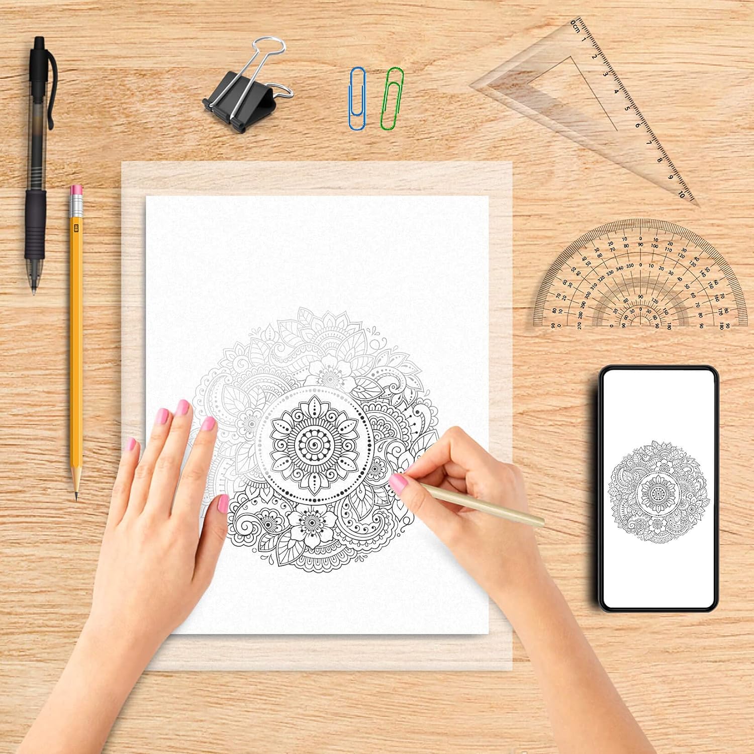 Buy Transfer Paper Tracing Paper for Drawing Trace Paper PSLER 240