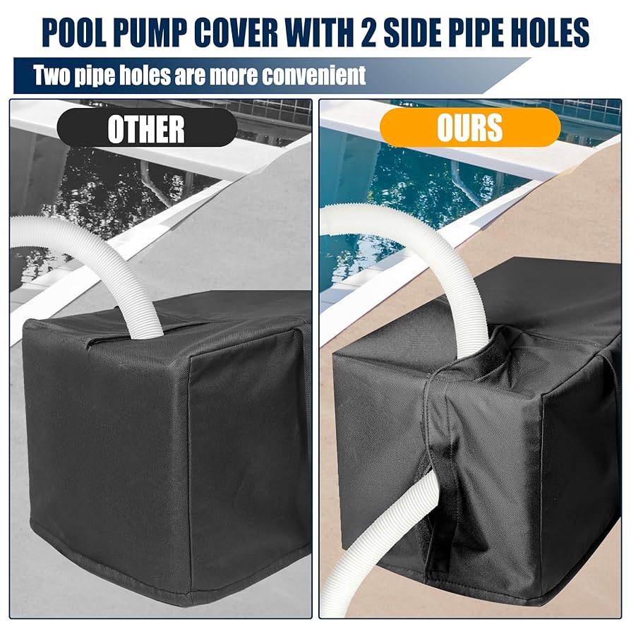 Aazon.co : Heavy Duty 600D Oxford Waterproof Pool Heater Cover, Pool