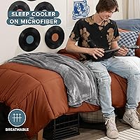 Vista 330 de Bare Home Comforter Set - King/California King Size - Ultra-Soft - Goose Down Alternative - Premium 1800 Series - All Season Warmth