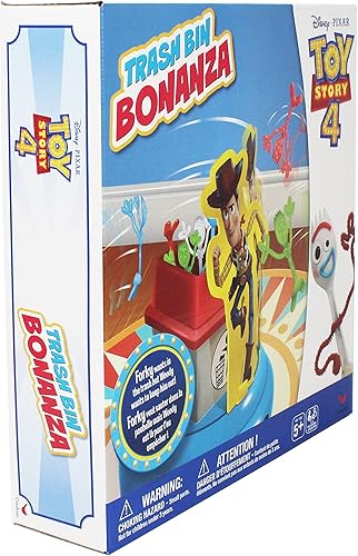 Miniatura 4 de Cardinal Disney Pixar Toy Story 4 - Cubo de basura Bonanza con Woody y Forky