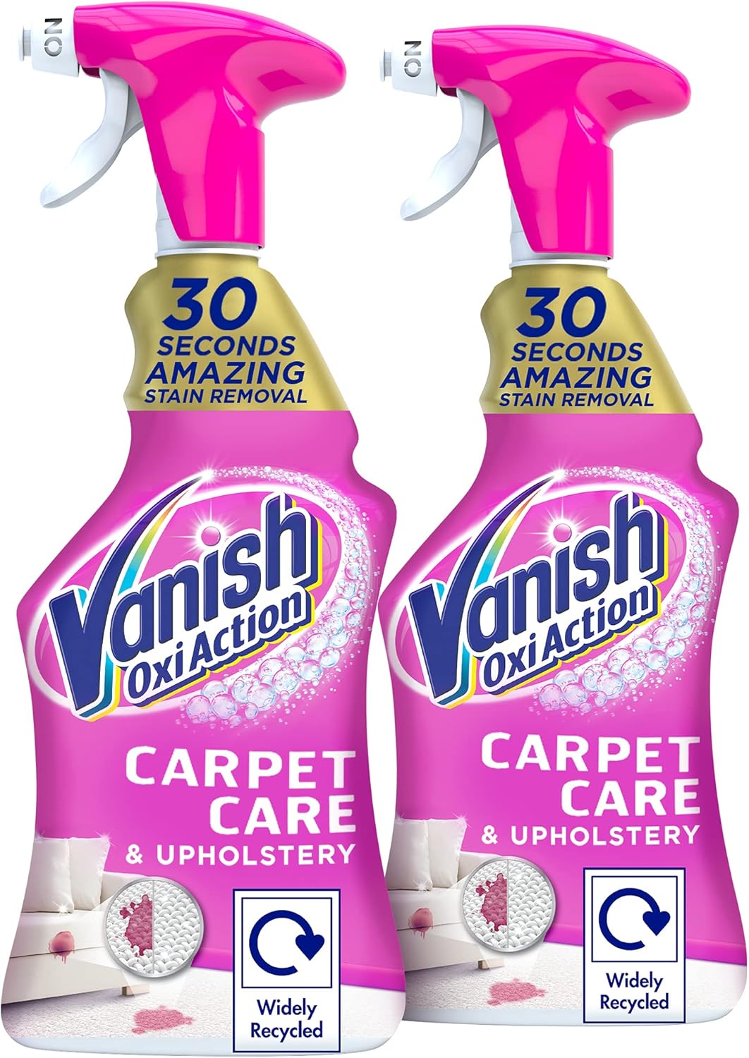 Vanish Gold Oxi Action Upholstery & Carpet Cleaner, Targeted Spot