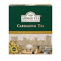 Vista 47 de Ahmad Tea Caddy Caja de regalo de estaño, escena inglesa, desayuno inglés, 100 gramos