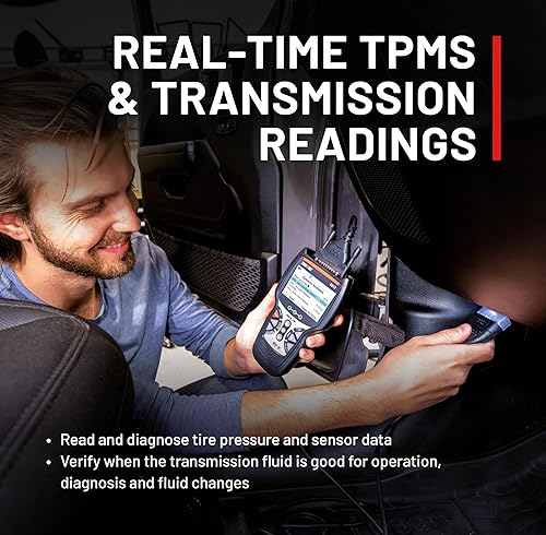 Miniatura 7 de Innova Escáner OBD2 5512, purga de frenos ABS, temperatura de transmisión, TPMS, adaptadores OBD1 incluidos, aplicación de reparación