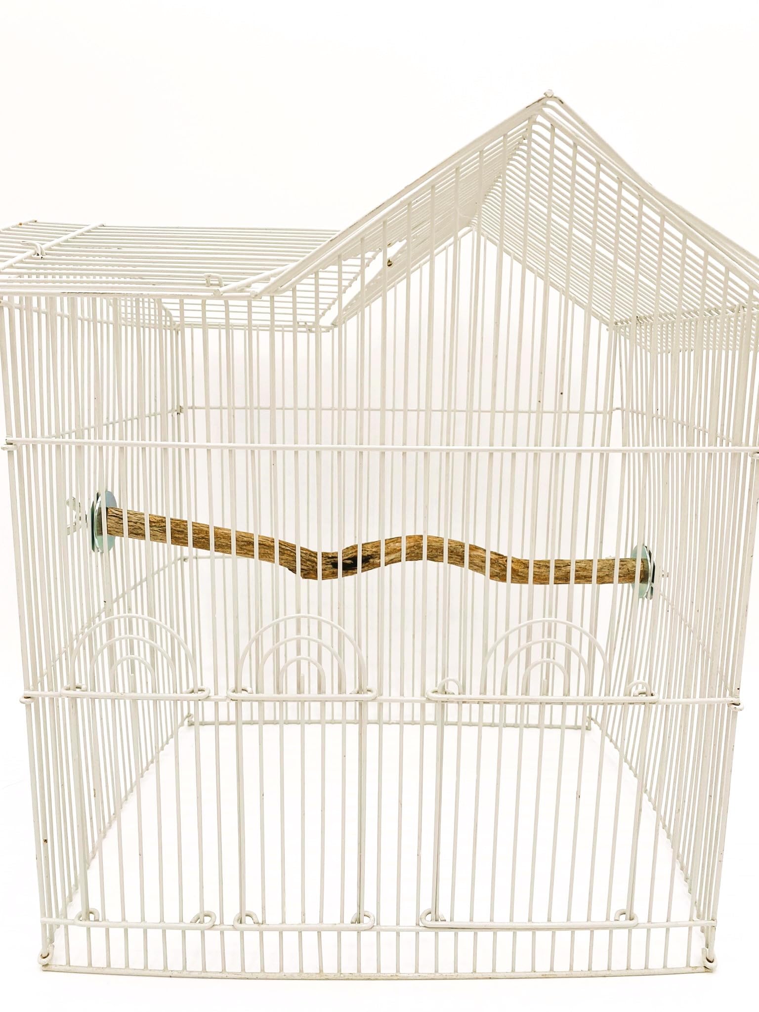 Polly's Full Length Hardwood Bird Perch, 16-Inch, Natural Brown - image 3