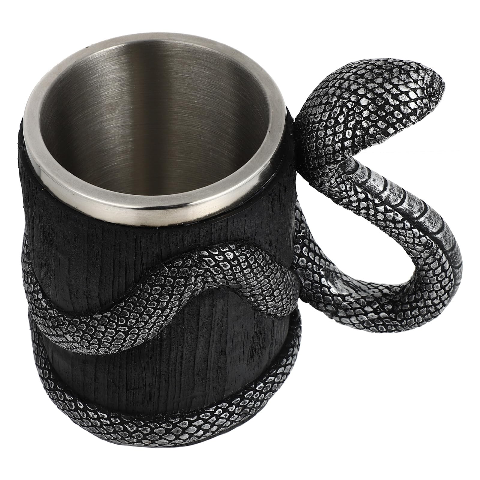 Alasum 600ml Edelstahl Trinkbecher mit Glatter Oberfläche und Großer Kapazität Doppelwandiger Wasserbecher aus Kunstharz für Zuhause und Büro