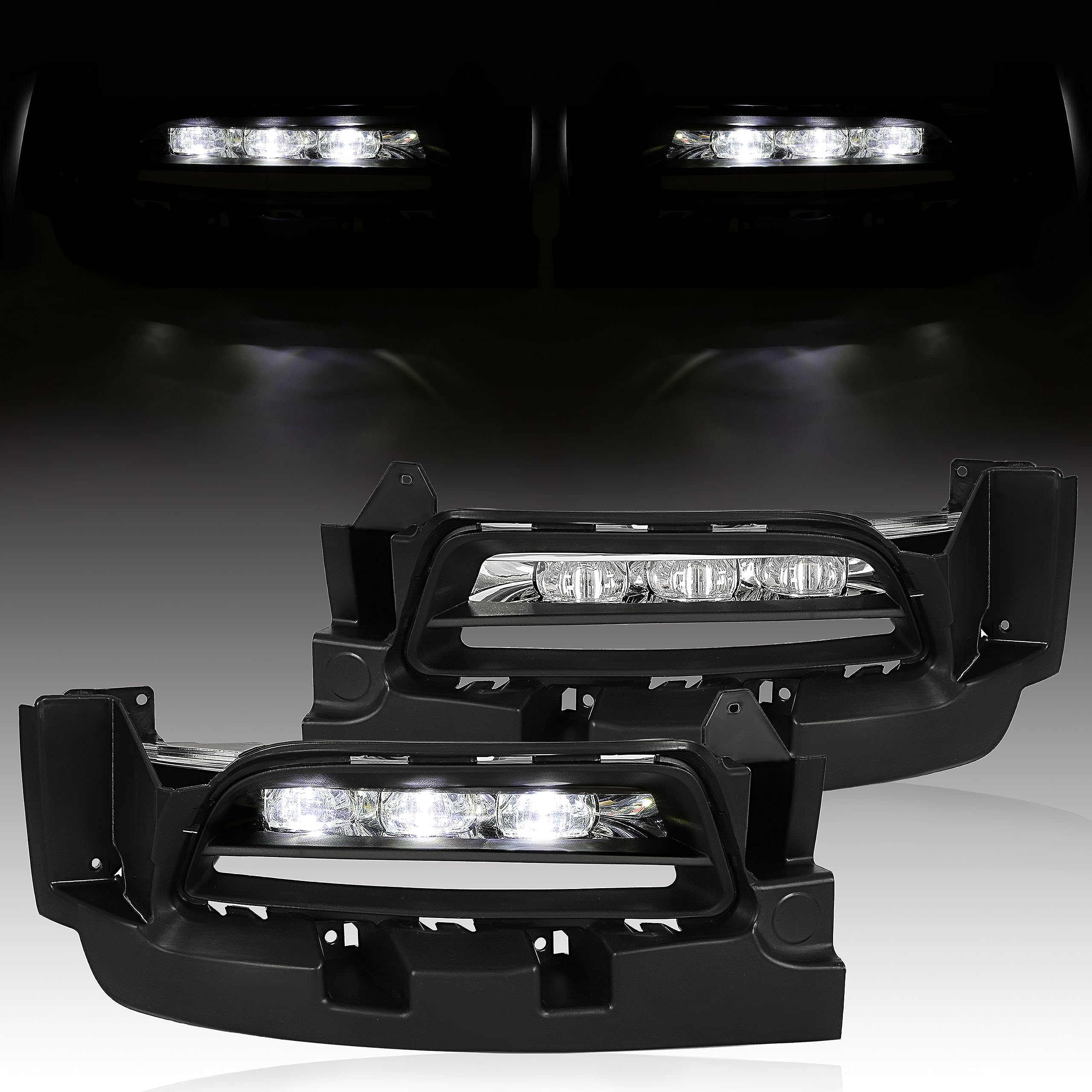 Amazon.com: KUAFU Fog Lights Assembly Compatible with 2015-2022 Dodge  Charger/Charger SXT Replacement for 68214427AB 68214428AB CH2592151  CH2593151 Bumper Driving Fog Lamps Clear Lens Driver & Passenger Side :  Automotive