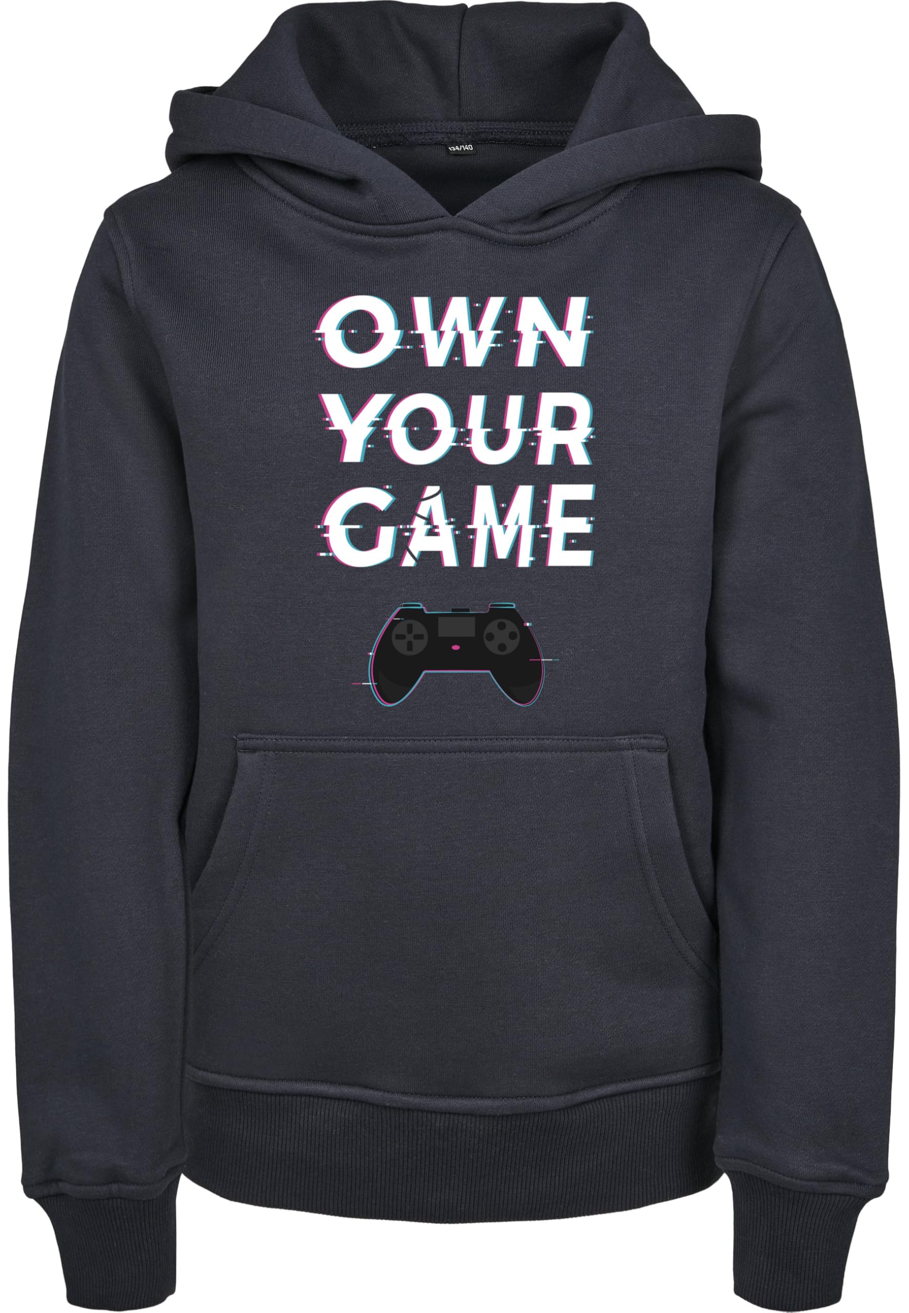Mister Tee Boy's Kids Own Your Game Hoody Navy 146/152 bluza z kapturem, grantowy, 146-152