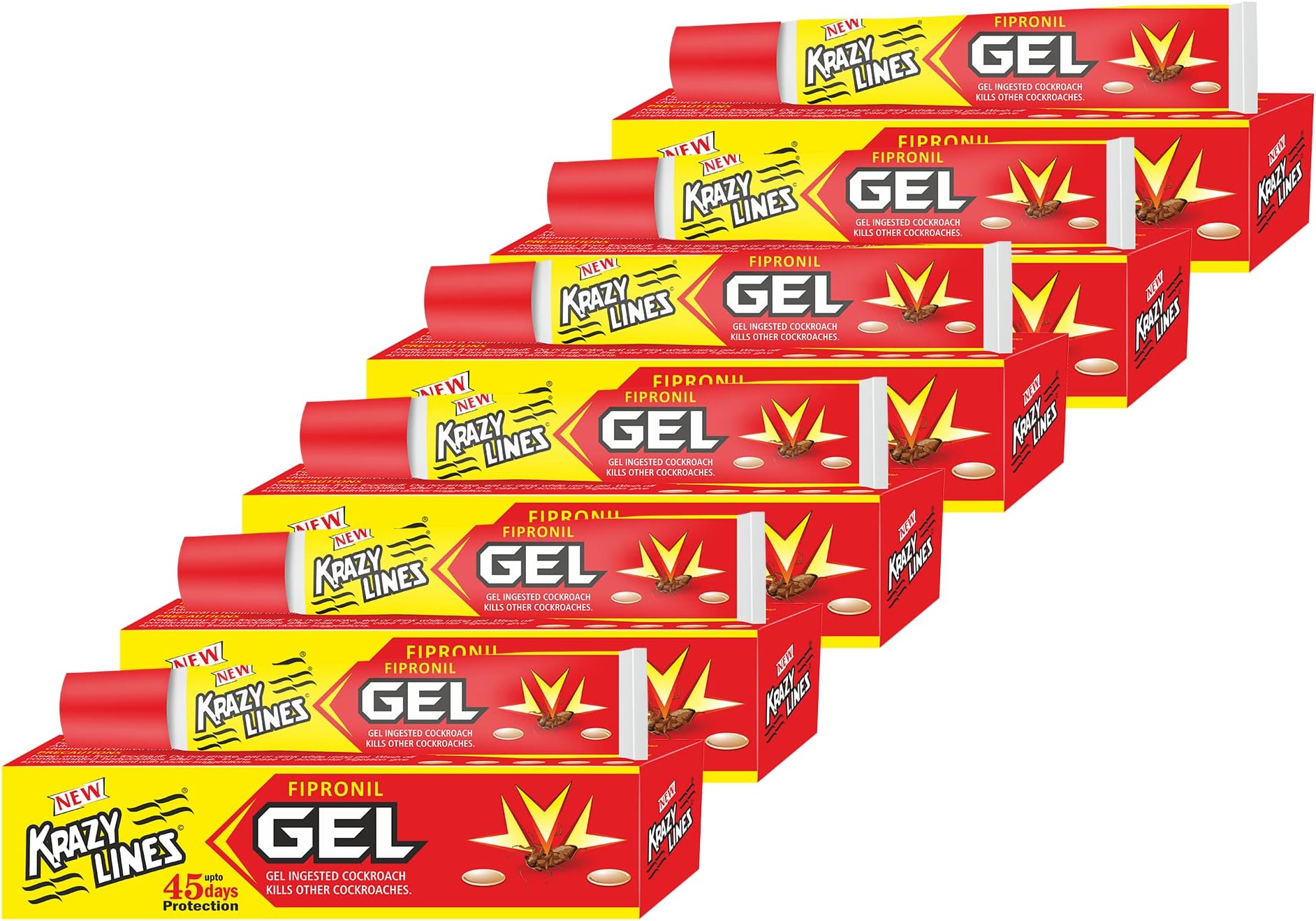 Fipronil Gel(Pack of 6) Multicolour