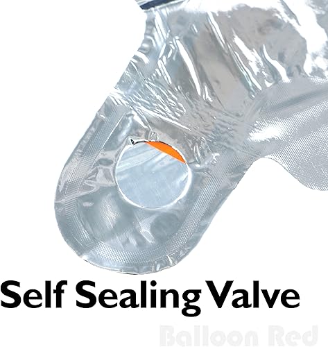 Miniatura 10 de AFTERLOON - Globos gigantes de 40 pulgadas para helio, cromado, rojo brillante, número 1, para decoración de fiestas, calidad premium, duraderos y