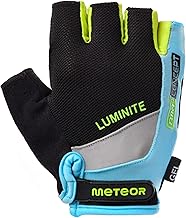 meteor Gants Vélo Demi-Doigt Cyclisme Rembourré Respirant Gel Rembourrés Antichoc Antidérapant