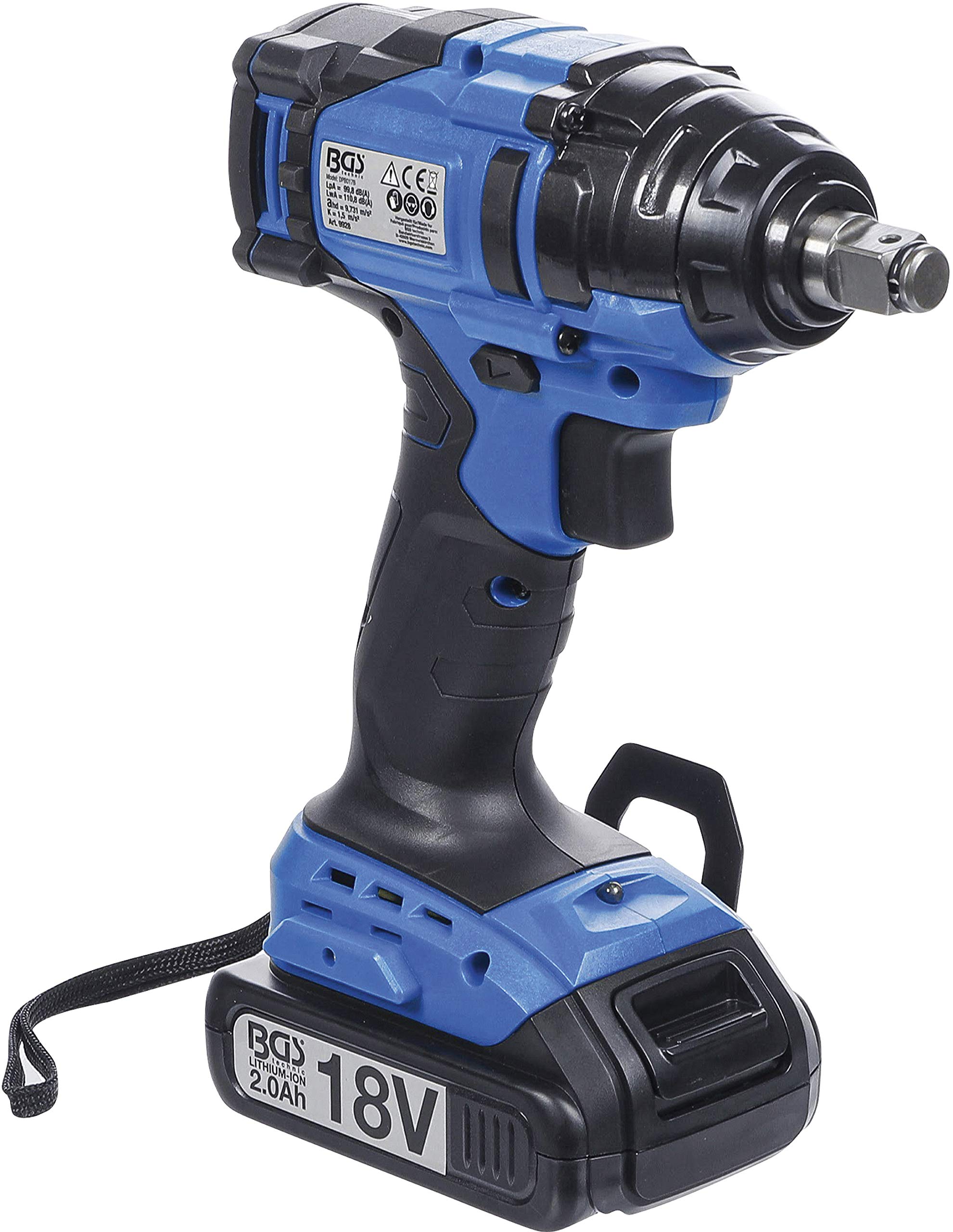 BGS 9928 | Avvitatore a percussione a batteria | extra corto | 250 Nm | max. 2.500 giri/min. | 18 V