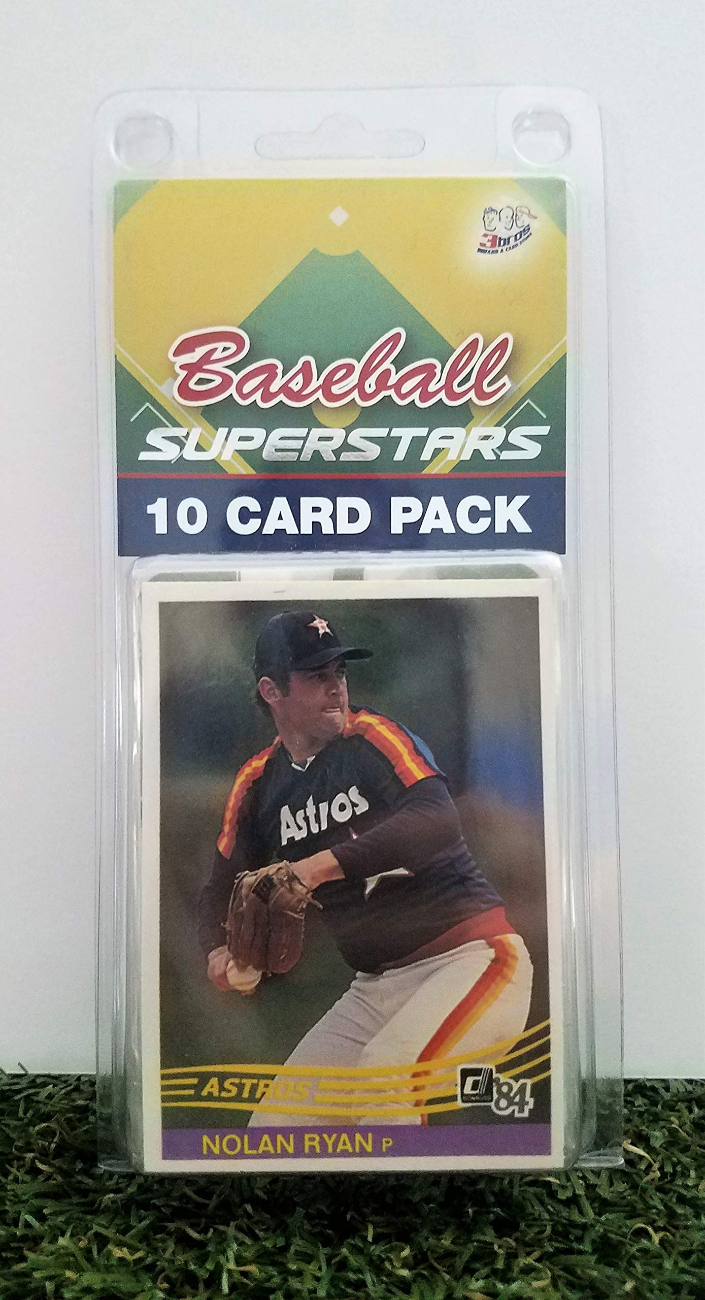 Nolan Ryan- (10) Card Pack MLB Baseball Superstar Nolan Ryan Starter Kit all Different cards. Comes in Custom Souvenir Case! Perfect for the Ryan super fan! by 3bros