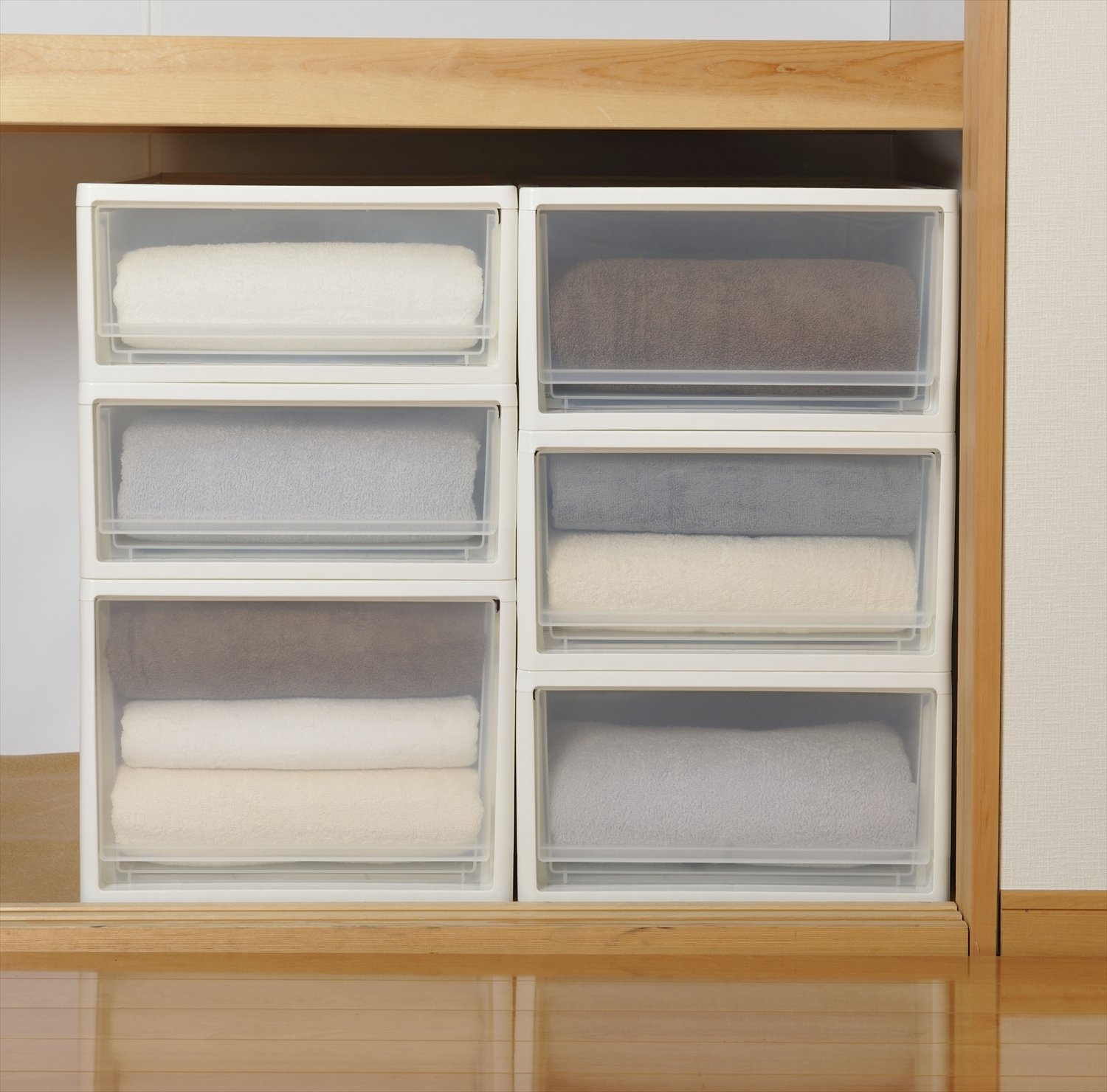 Amazon.co.jp: JEJ stora(ストラ)74-L 押入れ用 ホワイト (1個組