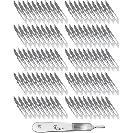 B.P. Blade No. 15 Surgical Scalpel Blades Pack of 100