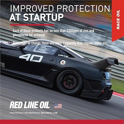 Miniatura 5 de Red Line 10304 30WT Aceite sintético para motor de carreras (10W30) - 1 cuarto de galón