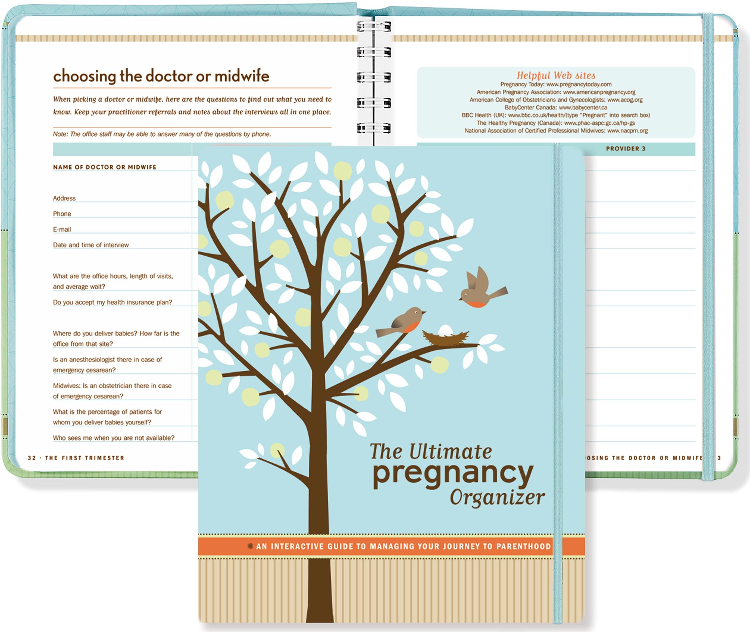 The Ultimate Pregnancy Organizer: An Interactive Guide to Managing Your Journey to Parenthood