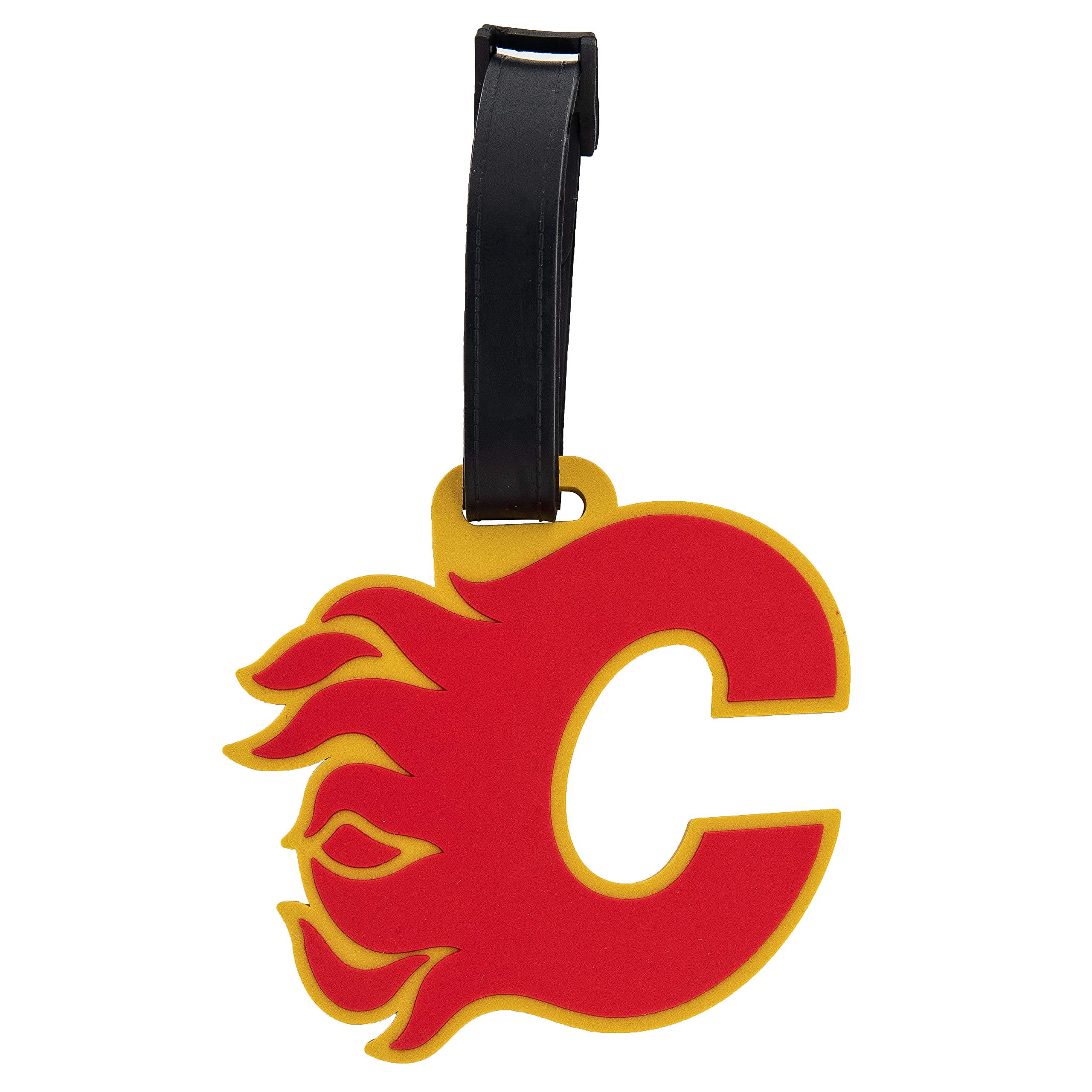 Desert Cactus Calgary Flames Luggage Tag Official NHL National Hockey League Team Travel ID Tag for Suitcases Bags