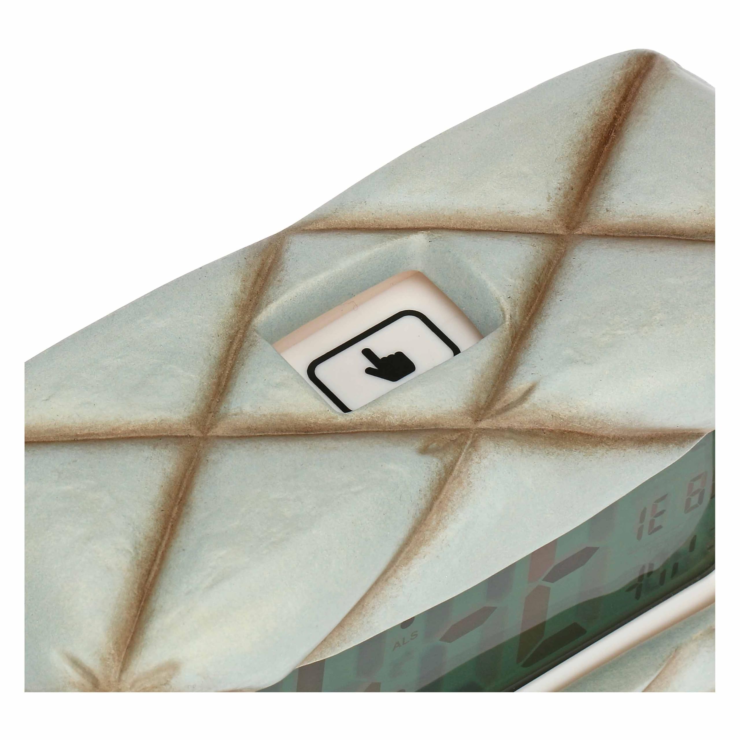 THUN - Orologio da tavolo digitale - ceramica - Collezione Plumè - 16,2X9,5X6,1 cm