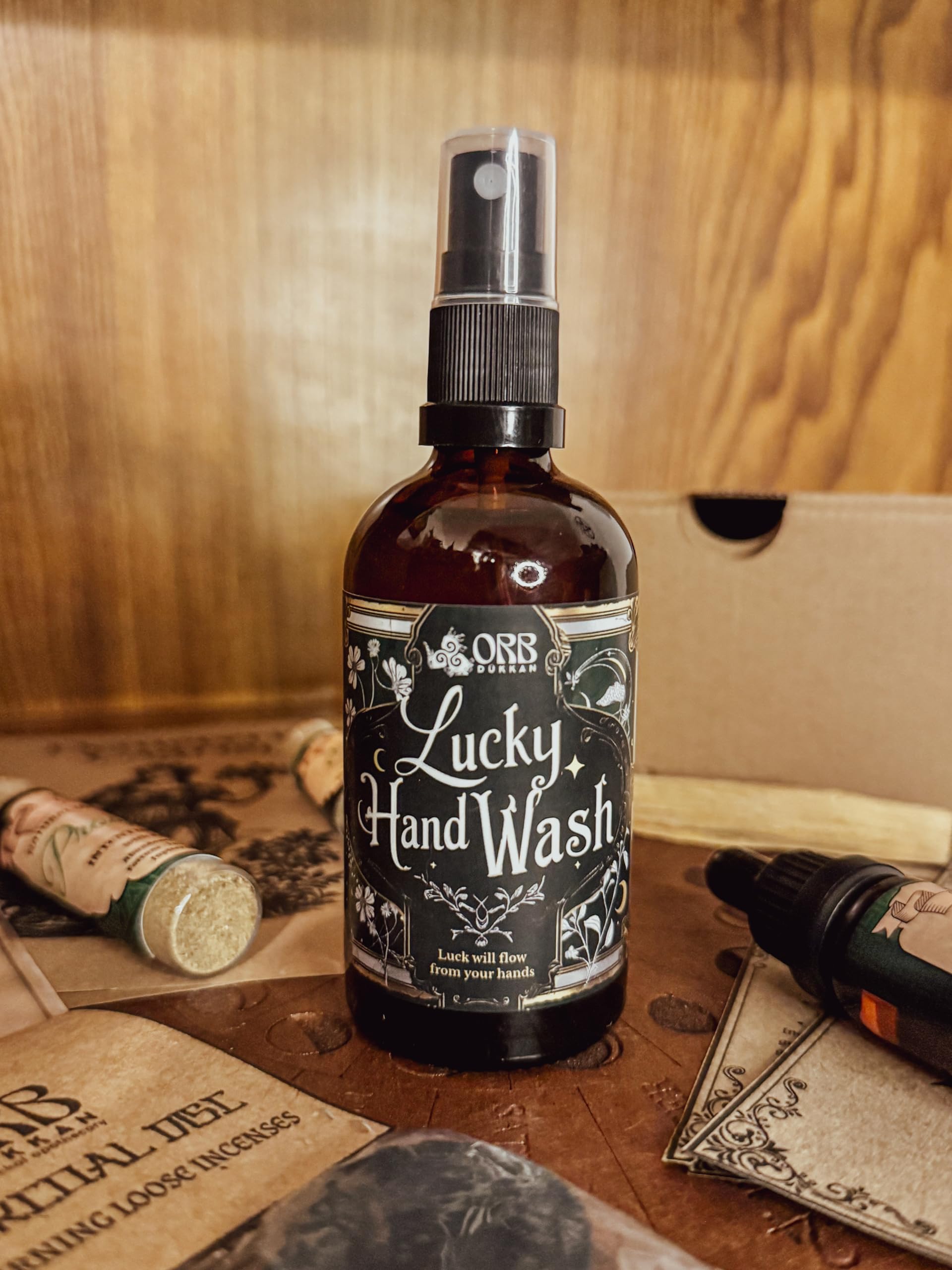 Lucky Hand Wash Kolonya (COLOGNE) Spirutual Water Bereket Ve Şans Iksiri 100 ml