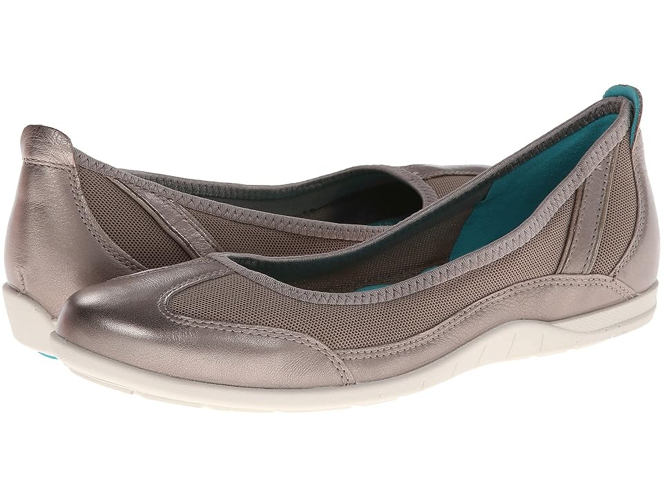 

ECCO Bluma Summer Ballerina (Moon Rock) Women's Shoes