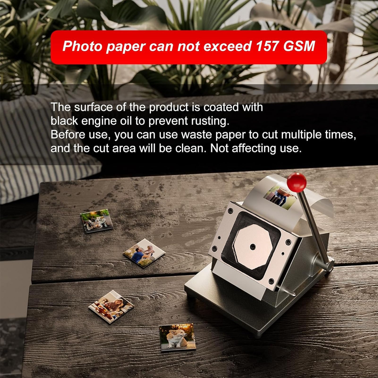 Magnesy na lodówkę Magnesy do tworzenia magnesów fotograficznych Diy Square Magnet Maker Machine 50 x 50 mm kwadratowy zestaw magnetyczny przycisk do tworzenia spersonalizowanych materiałów