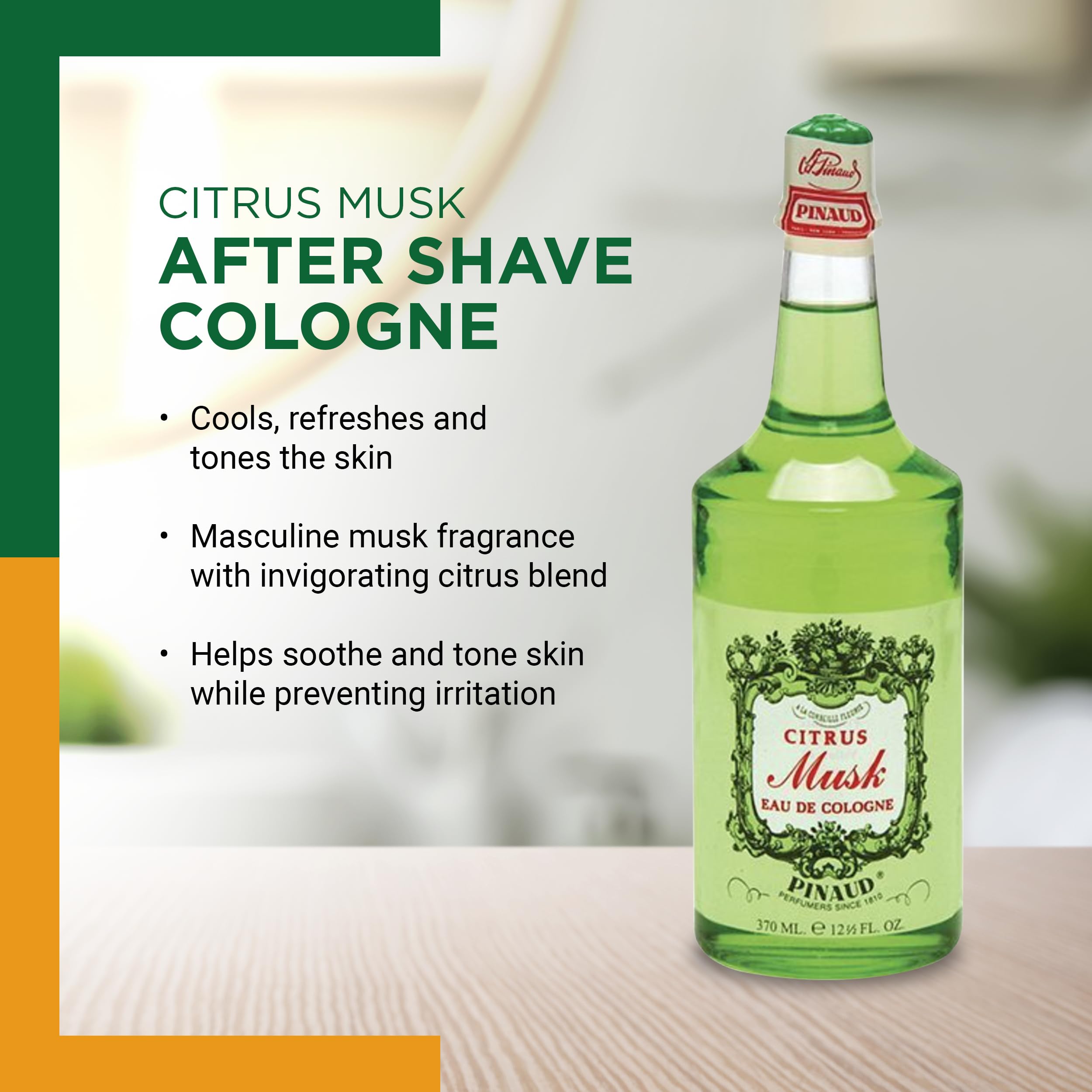 Musk Eau De Clubman Pinaud Citrus Musk Cologne Clubman Pinaud