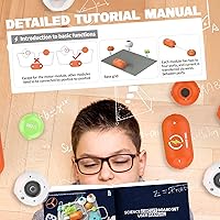 Vista 4 de Kits de ciencia para niños - Kits STEM para niños, Kit de exploración de electrónica, Más de 440 proyectos, 16 partes de circuito, juguetes