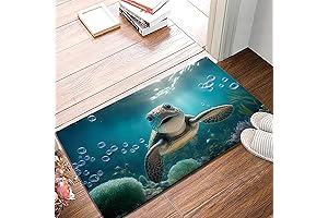 Turtles Door Mat: A Sea-riffic Welcome to Your Home