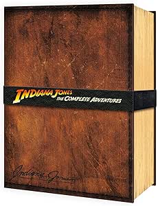 Indiana Jones The Complete Adventures (Limited Edition Collector's Set) [Blu-ray] [1981] [Region Free]